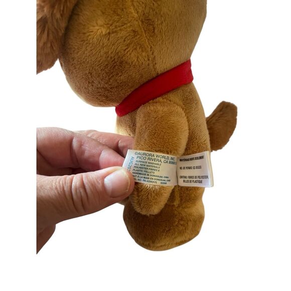 Aurora World The Dog Dr. Seuss Max Dood Plushie Plush Stuffed Animal Toy 9" - Picture 6 of 6